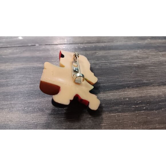 Vintage Hallmark Cards Brooch Pin Plastic Drummer Boy - Picture 7 of 8